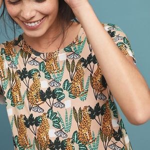NWT Feline Sweater Tee - Pepaloves Anthropologie